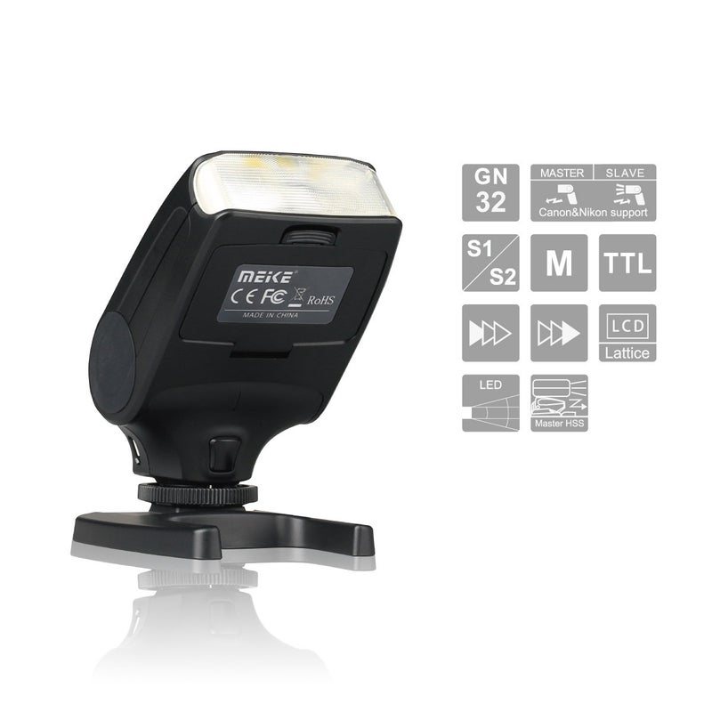 MEIKE MK-320F Speedlite TTL Master Flash for Fujifilm Camera X-M1 X-T1 X-Pro1 X-A1 X-A2 X-E1 X-E2 X30 X100T X100S S1 SL1000 etc - Image 3